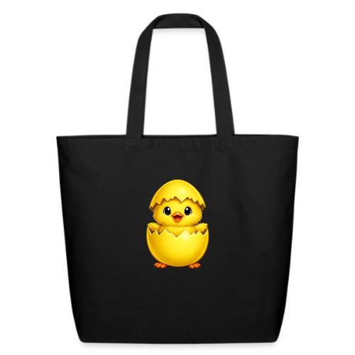 Easter Chick yellow - Eco-Friendly Cotton Tote