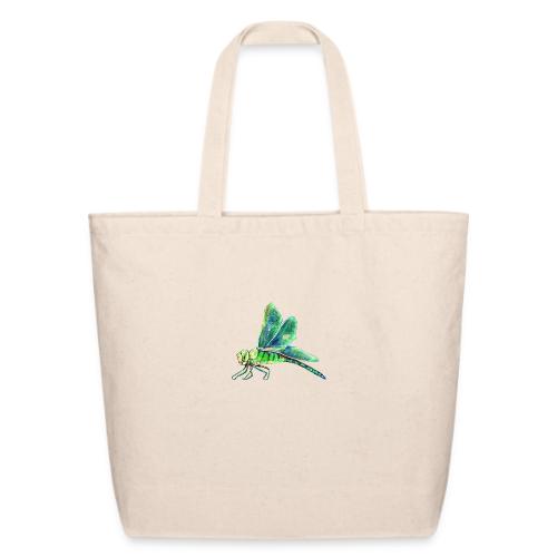 green dragonfly - Eco-Friendly Cotton Tote