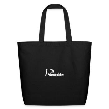 The Gardenfather Garding Flowers Gardner - Eco-Friendly Cotton Tote - black - Front