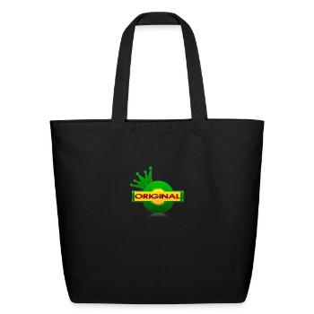 original - Eco-Friendly Cotton Tote - black - Front