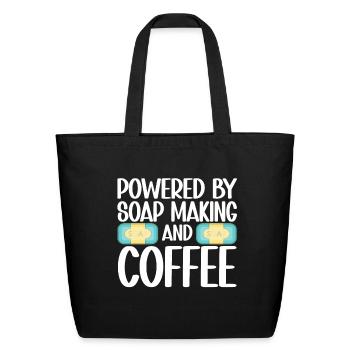 Soap Making Soap Maker - Eco-Friendly Cotton Tote - black - Front
