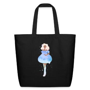 Alien Superstar - Eco-Friendly Cotton Tote - black - Front
