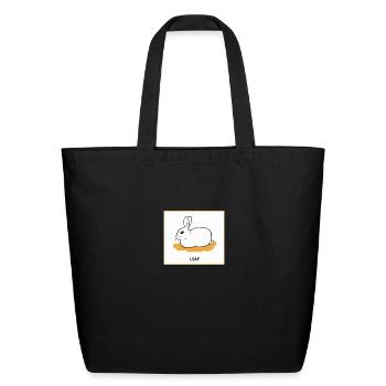 LOAF - Eco-Friendly Cotton Tote - black - Front