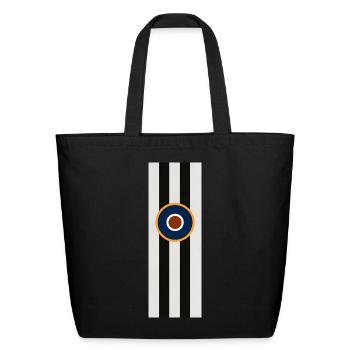 Target - Eco-Friendly Cotton Tote - black - Front