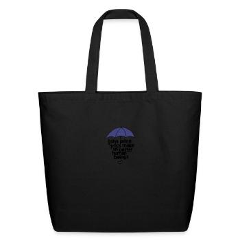 John Prine - Eco-Friendly Cotton Tote - black - Front