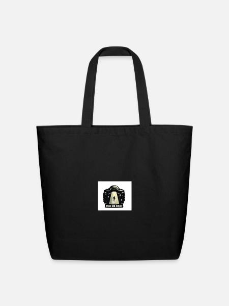 take me t-shirt - Eco-Friendly Cotton Tote - black