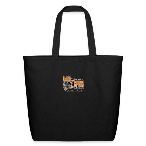 Sleds are like Women - Eco-Friendly Cotton Tote