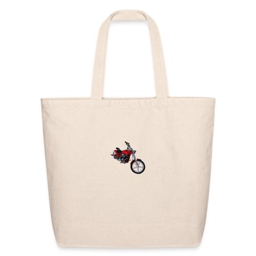 Motorcycle red - Eco-Friendly Cotton Tote