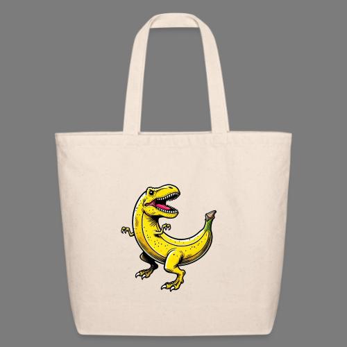 Bananasaurus REX – Funny T-Rex Banana Design - Eco-Friendly Cotton Tote