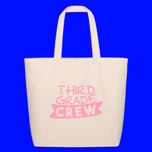 Third Grade Crew Teacher T-Shirts - Eco-Friendly Cotton Tote