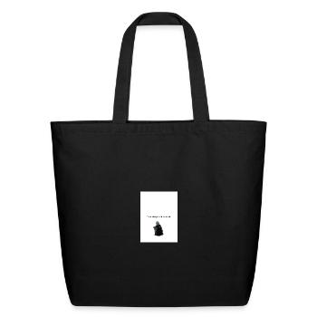 20260813_193336_ - Eco-Friendly Cotton Tote - black - Front