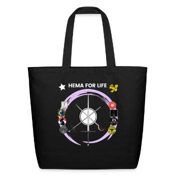 Brisbane s 2022 HEMA for Life - Eco-Friendly Cotton Tote - black - Front