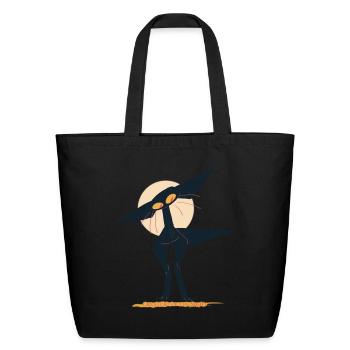 CREATURE OF THE NIGHT - Eco-Friendly Cotton Tote - black - Front