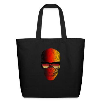 Germany - Eco-Friendly Cotton Tote - black - Front