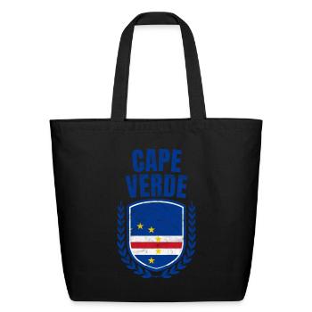 Cape Verde - Eco-Friendly Cotton Tote - black - Front