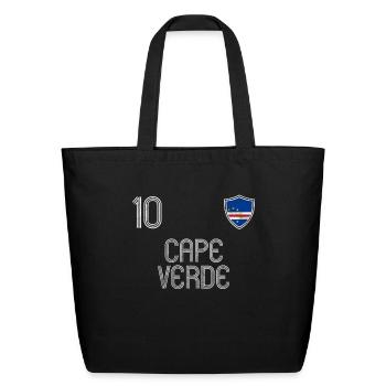 Cape Verde - Eco-Friendly Cotton Tote - black - Front