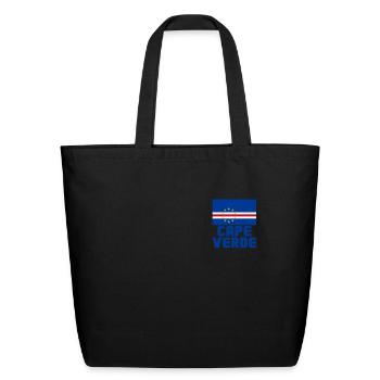 Cape Verde - Eco-Friendly Cotton Tote - black - Front