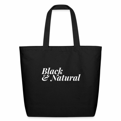 Black & Natural Women's - Eco-Friendly Cotton Tote