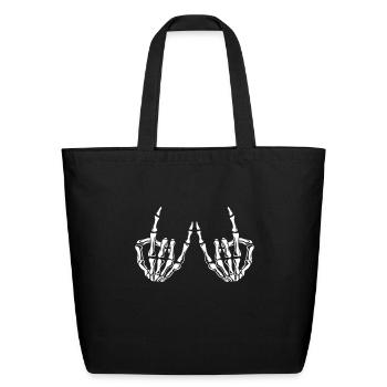 Heavy Rock Metal - Eco-Friendly Cotton Tote - black - Front