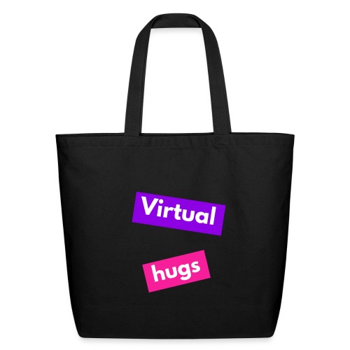 Virtual hugs - Eco-Friendly Cotton Tote