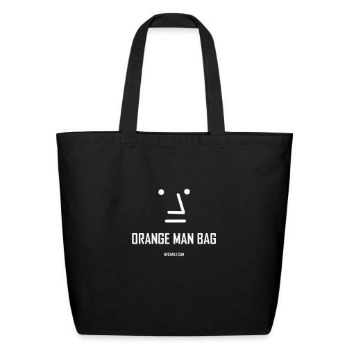 orange man bag - Eco-Friendly Cotton Tote