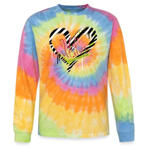wild at heart - Tie Dye Long Sleeve T-shirt