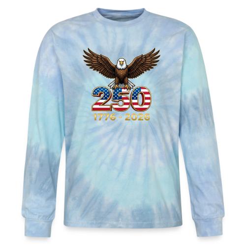 Eagle 250th Anniversary 1776-2026 - Tie Dye Long Sleeve T-shirt