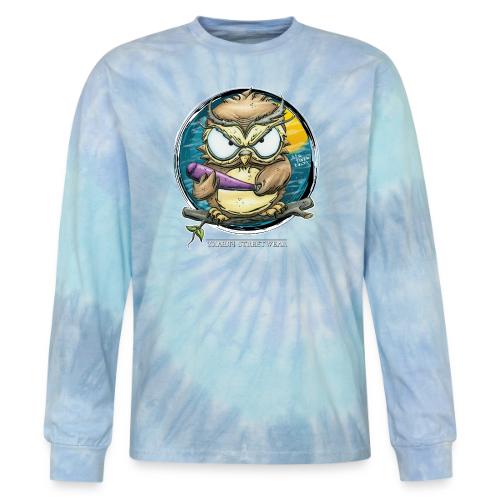 Bis einer Eult - Tie Dye Long Sleeve T-shirt