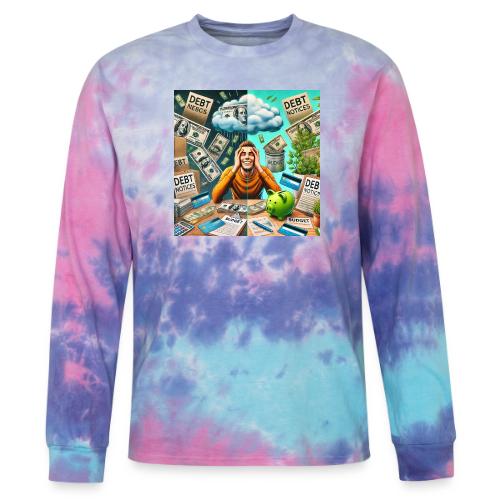 DALLE 2025 09 13 15 58 23 A conceptual illus - Tie Dye Long Sleeve T-shirt
