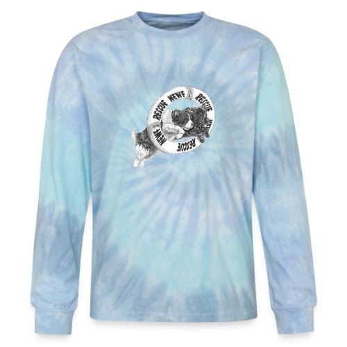 Limited Edition Rescue Design - Tie Dye Long Sleeve T-shirt
