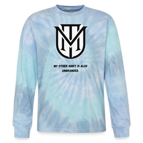My Other Shirt Is Also Unbranded T-Shirt | Quiet L - Tie Dye Long Sleeve T-shirt