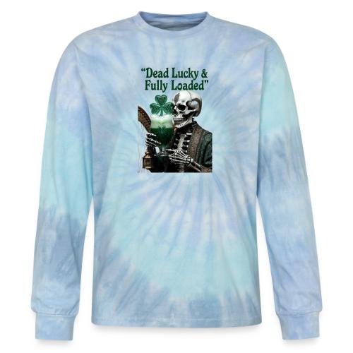 Lucky Skeleton Stout T-Shirt - Tie Dye Long Sleeve T-shirt
