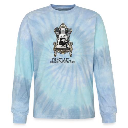 Remote Throne Procrastinator T Shirt, Dad Gift - Tie Dye Long Sleeve T-shirt