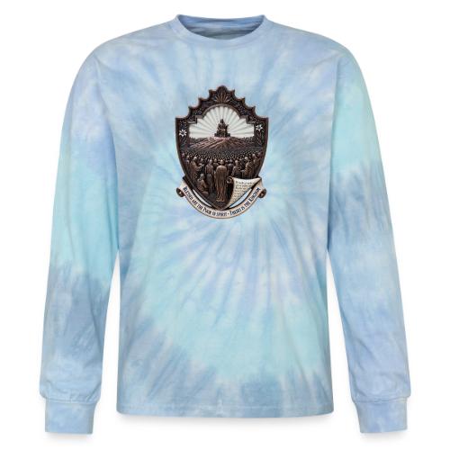 Sermon on the Mount T Shirt, Christian Faith Gift - Tie Dye Long Sleeve T-shirt