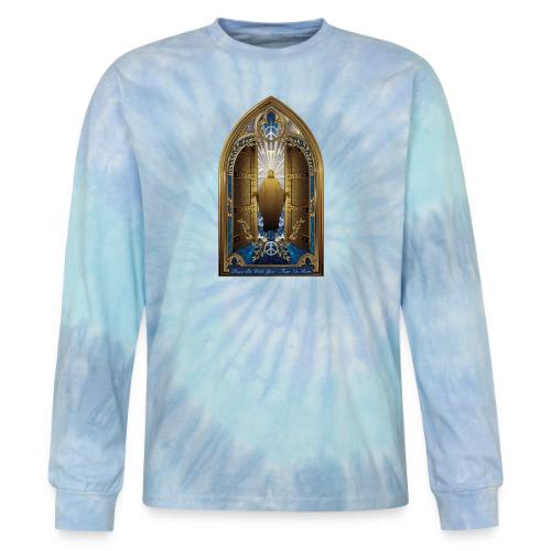 Easter Peace Be With You Locked Doors T Shirt,Gift - Tie Dye Long Sleeve T-shirt