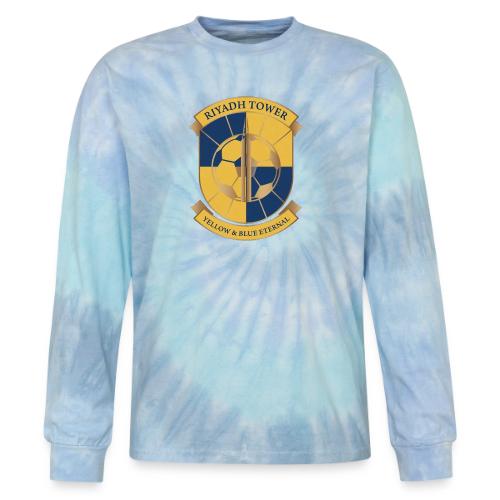 Riyadh Tower Premium T Shirt, Football Pride Gift - Tie Dye Long Sleeve T-shirt