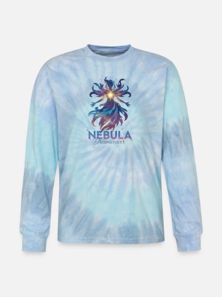 A157_-_Edited_result - Tie Dye Long Sleeve T-shirt - blue lagoon