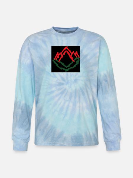 IMG_0129 - Tie Dye Long Sleeve T-shirt - blue lagoon
