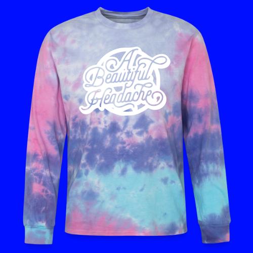a beautiful headache - Tie Dye Long Sleeve T-shirt