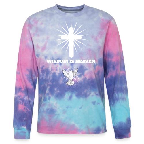 Wisdom is Heaven - Tie Dye Long Sleeve T-shirt