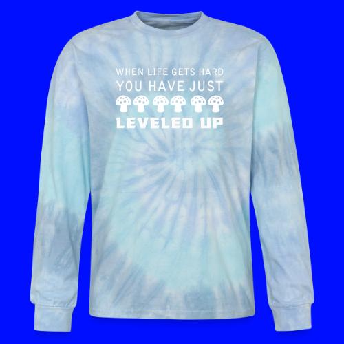 Level Up - Tie Dye Long Sleeve T-shirt