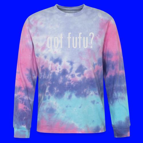 got fufu Women Tie Dye Tee - Pink / White - Tie Dye Long Sleeve T-shirt