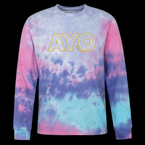 AyoGaming's Logo v1 - Tie Dye Long Sleeve T-shirt