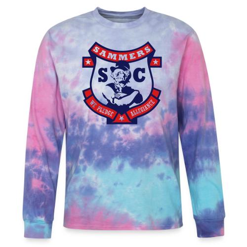 Sammers Logo EPS White - Tie Dye Long Sleeve T-shirt