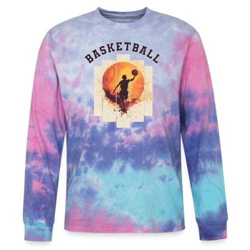 Basketball again and again - Tie Dye Long Sleeve T-shirt