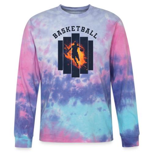 Basketball Power - Tie Dye Long Sleeve T-shirt