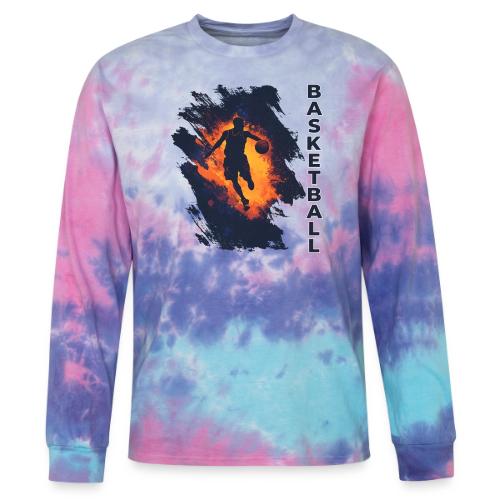Basketball Focus - Tie Dye Long Sleeve T-shirt