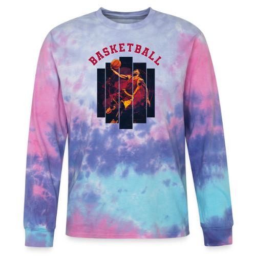 Basketball Spirit - Tie Dye Long Sleeve T-shirt