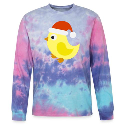 christmas duck - Tie Dye Long Sleeve T-shirt
