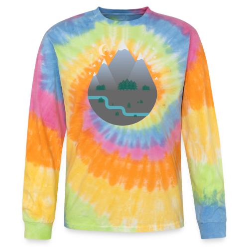 Geo Art - Tie Dye Long Sleeve T-shirt